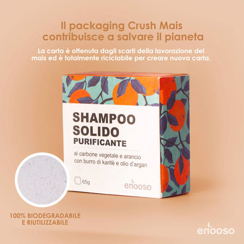 Shampoo Solido Purificante per capelli grassi