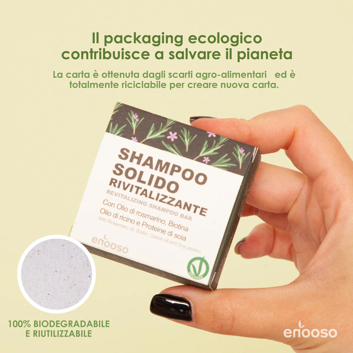 Shampoo Solido Rivitalizzante