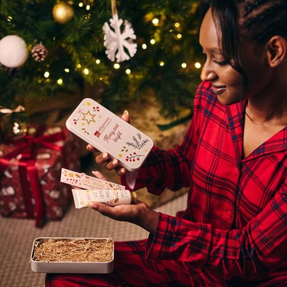 Scrigno - Crema mani Vaniglia e Cacao + Limetta unghie Dolci coccole